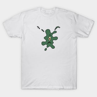 TRAMPLED PLANKTON FUNNY DRAWING T-Shirt